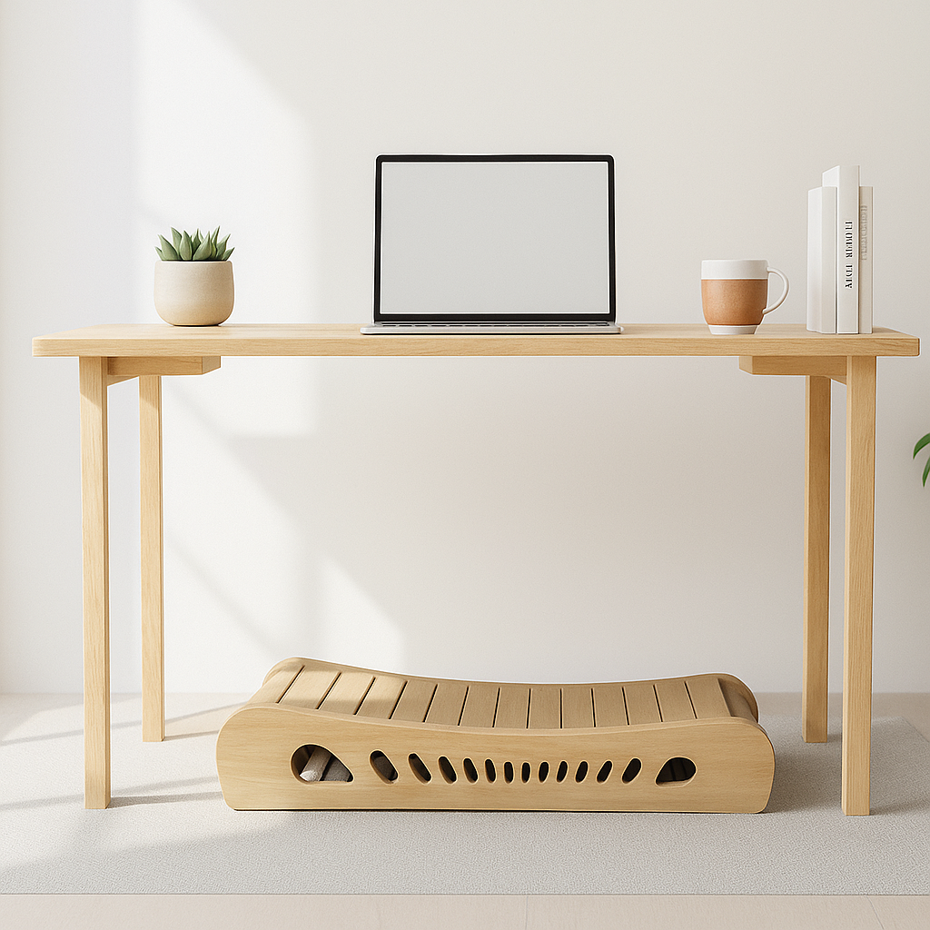 Natural Wood Walking Pad